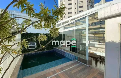 Cobertura com 3 dormitórios à venda, 227 m² por r$ 1.696.000,00 - ponta da praia - santos/sp