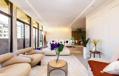 Apartamento com 3 dormitórios à venda, 270 m² - boqueirão - santos/sp