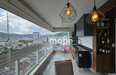 Apartamento com 2 dormitórios à venda, 94 m² por r$ 1.065.000,00 - vila belmiro - santos/sp