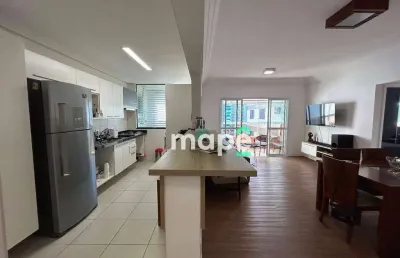 Apartamento com 2 dormitórios à venda, 84 m² por r$ 970.000,00 - boqueirão - santos/sp