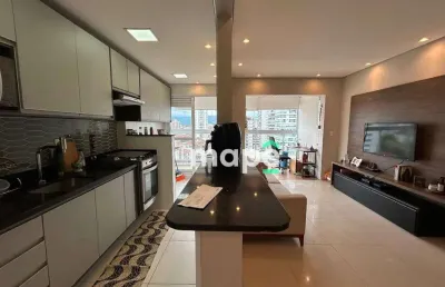 Apartamento com 1 dormitório à venda, 53 m² por r$ 720.000,00 - embaré - santos/sp