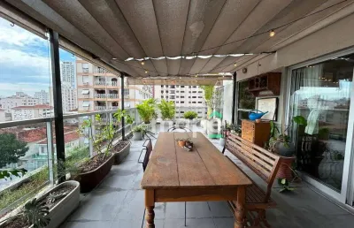 Apartamento garden com 2 dormitórios à venda, 126 m² por r$ 1.395.000,00 - embaré - santos/sp