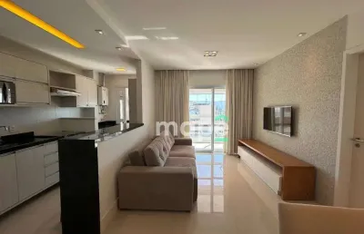 Apartamento com 1 dormitório para alugar, 57 m² por r$ 6.500,00/ano - gonzaga - santos/sp