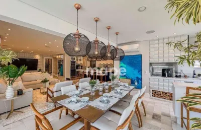 Porteira fechada com 3 suítes à venda, 184 m² - boqueirão - santos/sp