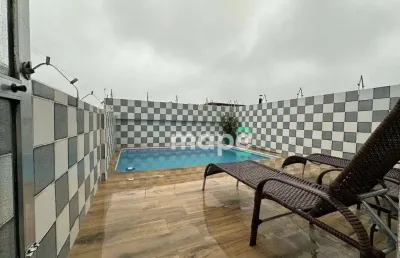 Cobertura com 4 dormitórios à venda, 236 m² por r$ 1.200.000,00 - campo grande - santos/sp