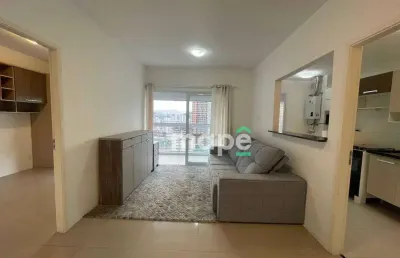 Apartamento com 1 dormitório para alugar, 57 m² por r$ 5.400,00/mês - gonzaga - santos/sp