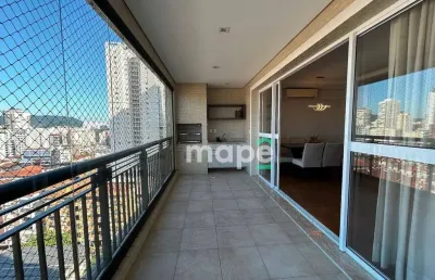 Apartamento com 3 dormitórios, 151 m² - venda por r$ 1.980.000,00 ou aluguel por r$ 13.000,00/mês - embaré - santos/sp