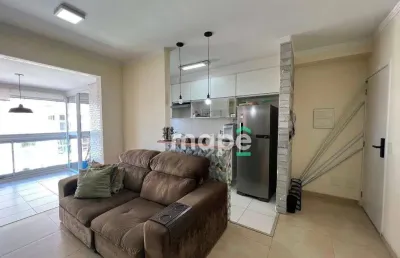 Apartamento com 1 dormitório para alugar, 48 m² por r$ 4.700,00/mês - ponta da praia - santos/sp