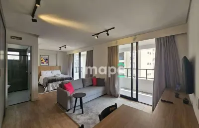 Apartamento com 1 dormitório para alugar, 57 m² por r$ 6.000,00/mês - ponta da praia - santos/sp