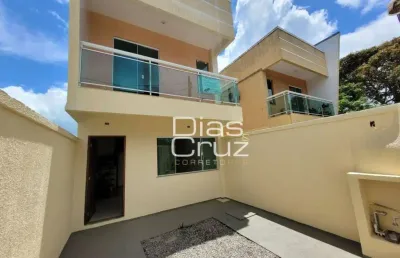 Duplex no jardim bela vista em rio das ostras, 2 suítes
