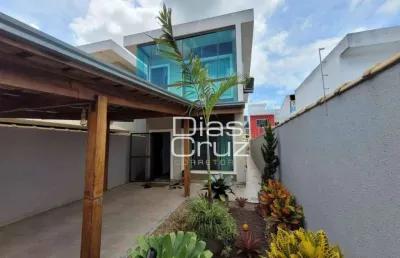 Casa com 3 quartos à venda, 132 m² por r$ 650.000 - jardim bela vista - rio das ostras/rj