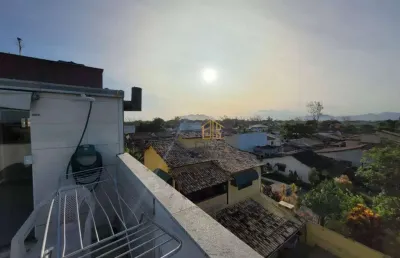 Cobertura com área gourmet no terra firme em rio das ostras, 2 quartos