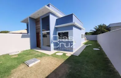 Casa com 3 quartos à venda, enseada das gaivotas - rio das ostras/rj