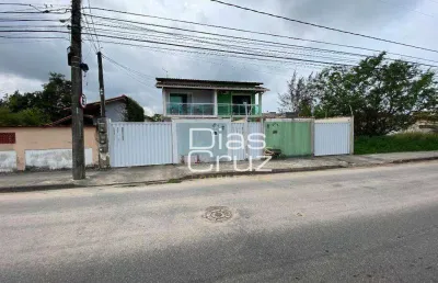 Duplex com ótima área externa no praia mar em rio das ostras, 3 quartos
