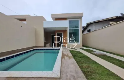 Casa com 3 quartos à venda - village rio das ostras - rio das ostras/rj