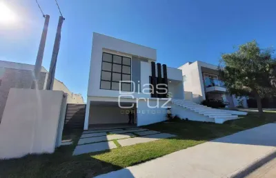 Casa de alto padrão com 5 quartos à venda, 270 m² por r$ 1.400.000 - extensão do bosque - rio das ostras/rj