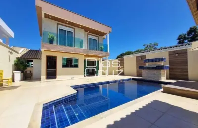 Casa de alto padrão com 3 quartos à venda, terra firme - rio das ostras/rj