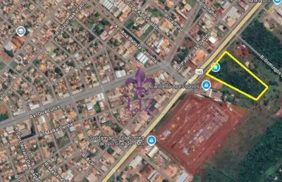 Terreno comercial à venda na Avenida Zilá Correa Machado, Parque Residencial Rita Vieira, Campo Grande