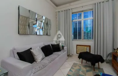 Apartamento à venda, 2 quartos, 1 suíte, 1 vaga, centro - rio de janeiro/rj