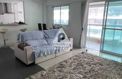 Apartamento de 2 suítes em botafogo com vista para o cristo