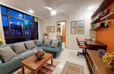 Apartamento triplex à venda, 3 quartos, varanda e 2 vagas - tijuca