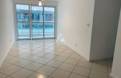 Apto 2 quartos no recreio 75 m2 - 1 suíte sala e quarto com varanda copa cozinha - sol da manhã