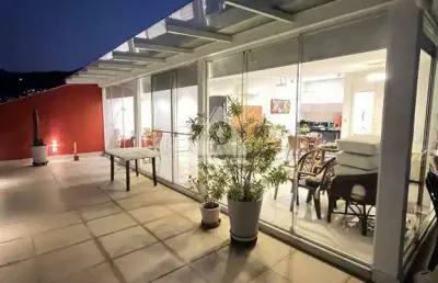 Cobertura à venda, 3 quartos, 1 suíte, 2 vagas, grajaú - rio de janeiro/rj