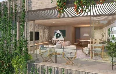 Cobertura à venda, 3 quartos, 1 suíte, 1 vaga, jardim botânico - rio de janeiro/rj