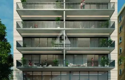 Apartamento à venda, 3 quartos, 2 suítes, 1 vaga, humaitá - rio de janeiro/rj