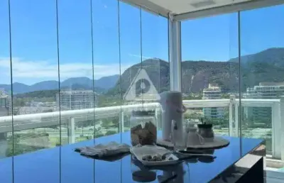Cobertura à venda, 4 quartos, 3 suítes, 2 vagas, barra da tijuca - rio de janeiro/rj