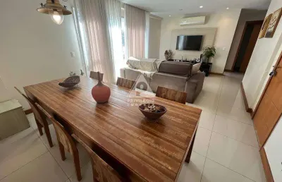 Cobertura, 4 suítes, piscina, churrasqueira, recreio!