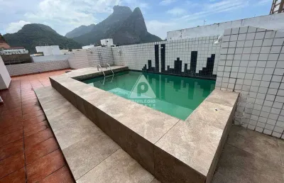 Cobertura, 4 suítes, jardim oecânico, barra da tijuca, vista pedra da gávea