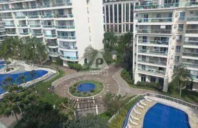 Cobertura 4 quartos 2 suítes, condomínio le parc, barra da tijuca
