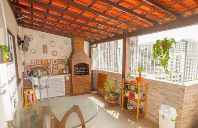 Cobertura 4 quartos, sol da manhã, 174m² - pechincha