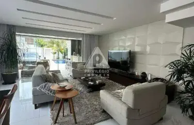 Casa em condomínio à venda, 5 quartos, 4 suítes no condomínio riviera del sol- recreio dos bandeirantes