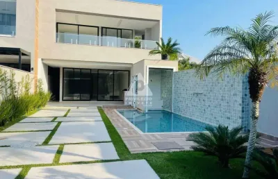 Casa em condomínio à venda, 4 quartos, 4 suítes, 3 vagas, barra da tijuca - rio de janeiro/rj