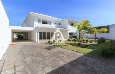 Casa em condomínio à venda, 7 quartos, 5 suítes, 10 vagas, barra da tijuca - rio de janeiro/rj