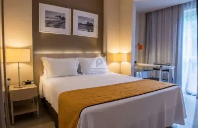 Flat, 2 suítes independentes, promenade link stay, barra da tijuca