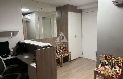 Sala comercial, 28m² - península office -barra da tijuca com vista lagoa de marapendi