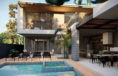 Mansão com 5 suítes 4 vagas de 850m², - à venda - alphaville barra da tijuca