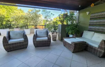 Cobertura linear 4 suítes, 4 vagas 283m² - à venda - jardim oceânico - barra da tijuca