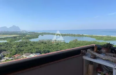 Apartamento no pedra de itaúna: vista mar e lazer completo