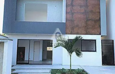 Casa triplex 5 suites - à venda - em condomínio vargem pequena