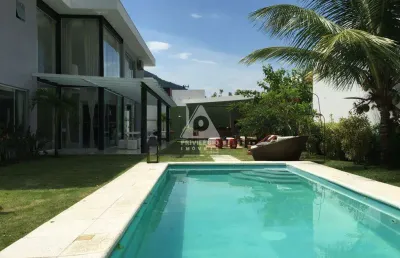 Casa com 4 suítes, 400m² de área construída e 1000 m² de terreno, reserva do itanhangá.