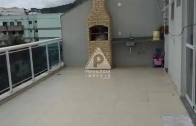 Cobertura linear, 3 suítes, recreio dos bandeirantes -163m² - 04 vagas - piscina