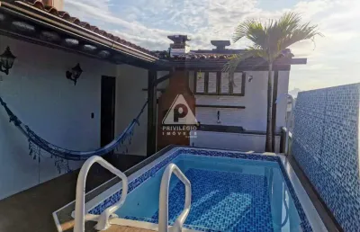 Cobertura dúplex com 160 m², com 3 quartos, no recreio dos bandeirantes a 500 m da praia