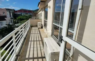 Sala comercial de cobertura à venda no downtown com 69 m2, 2 lavabos, 1 vaga