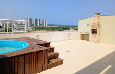 Cobertura no condominio vitality spa - 3 quartos(1suíte), piscina, 2 vagas de garagem, vista praia e lagoa - barrra da tijuca
