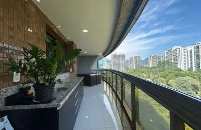 Apartamento à venda, 04 quartos, 02 suítes, 02 vagas, evidence peninsula, barra da tijuca - rio de janeiro/rj