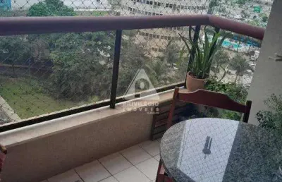 Barra da tijuca: apartamento 2 quartos, suíte, reformado e condomínio clube no saint germain!